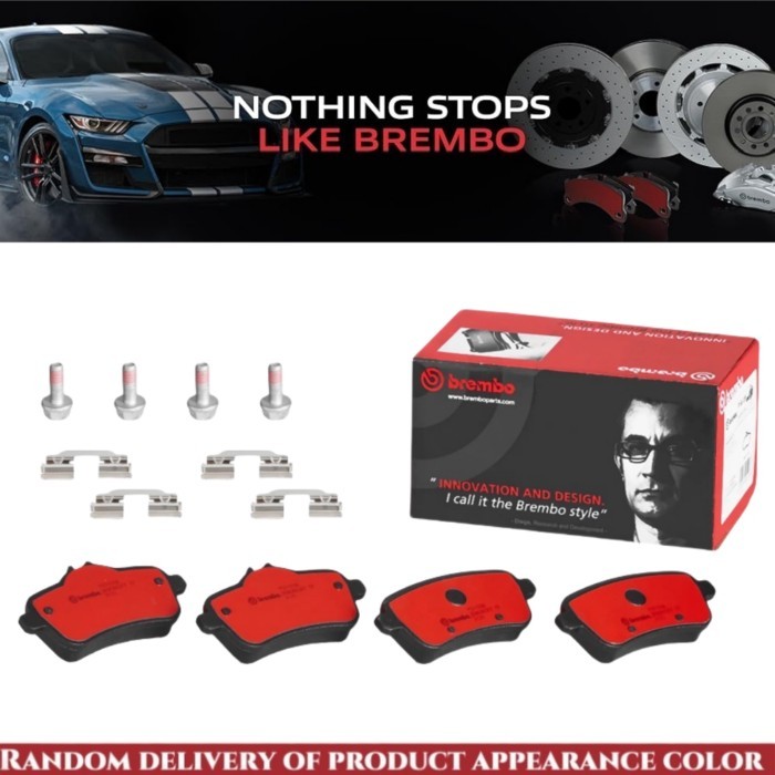 Brembo P50100N Rear Brake Pad Fit for MERCEDES-BENZ W166 X166 ML250 ML350 ML300 GLE250 GLE350 A0064