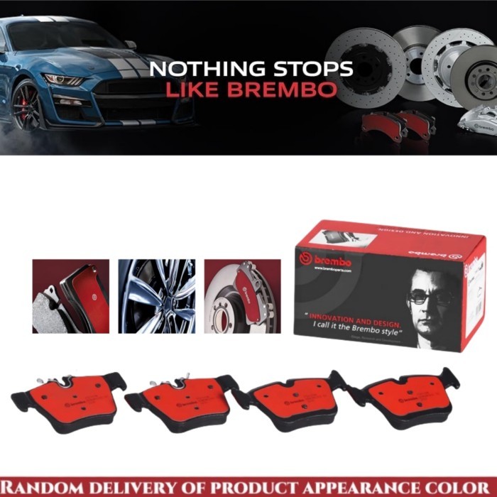 Brembo P50133N Rear Brake Pad Fit For MERCEDES-BENZ GLC X253 C253 C205 S205 W205 Premium Ceramic Br
