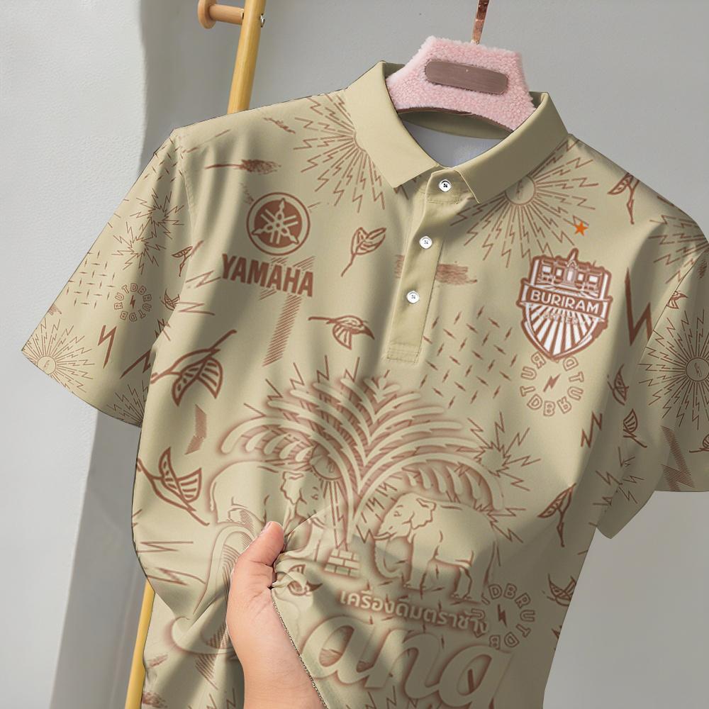 เสื้อโปโลไทยรุ่นใหม่ล่าสุด ออกแบบโลโก้สุดพิเศษใหม่ ดีไซน์ทันสมัย สวมใส่ได้ทั้งผู้ชายและผู้หญิง