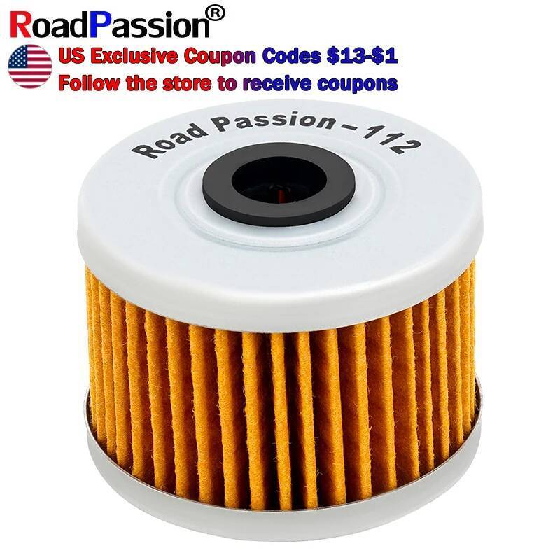 แผนที่ Passion Professional กรองน้ํามันกระดาษสําหรับ KAWASAKI BN125 BR125 KFX450R KL250 KLX110 KLX12