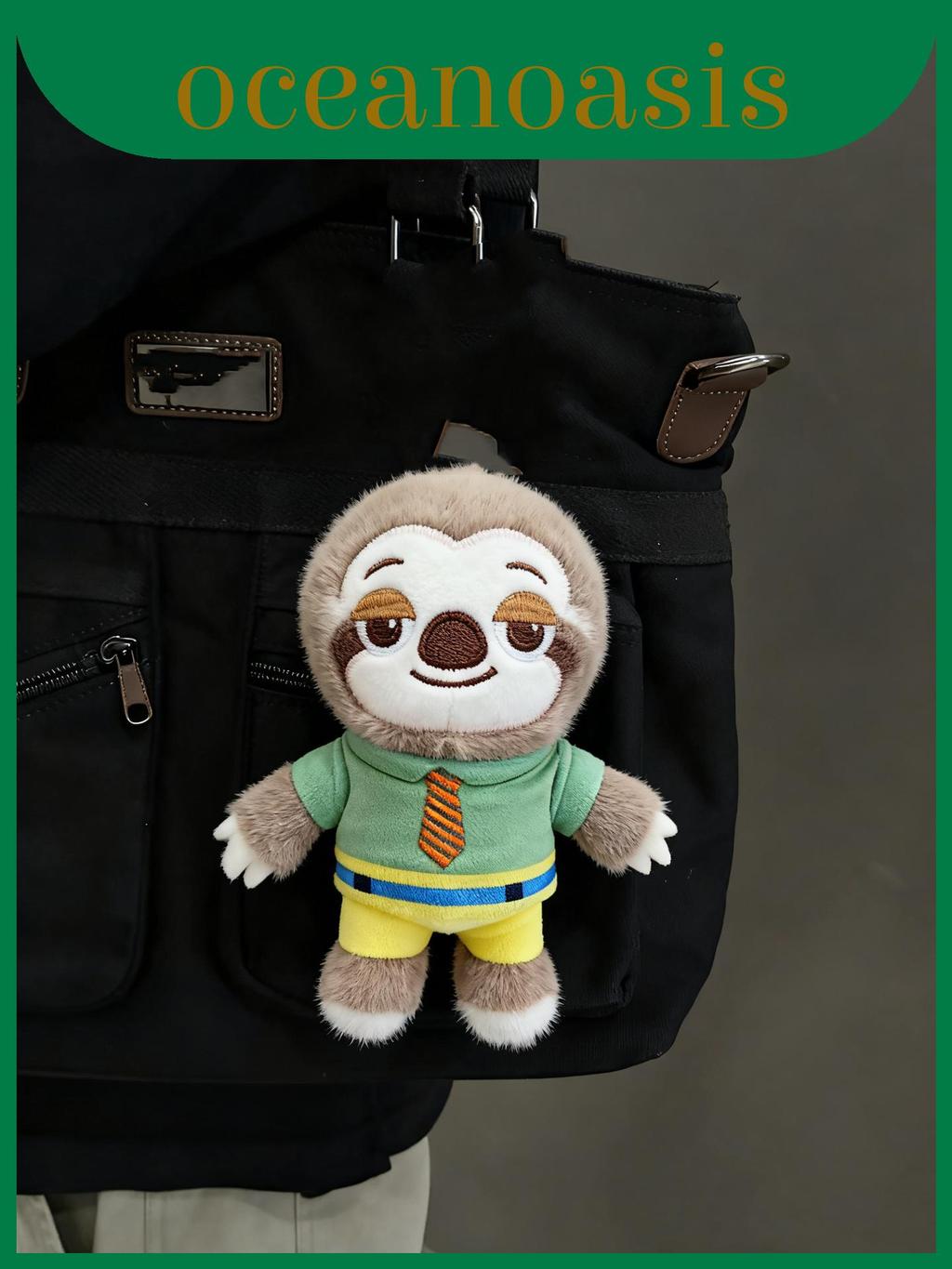 Sloth และ Benjamin Plush Sloth และ Benjamin พวงกุญแจตุ๊กตาสําหรับเด็ก