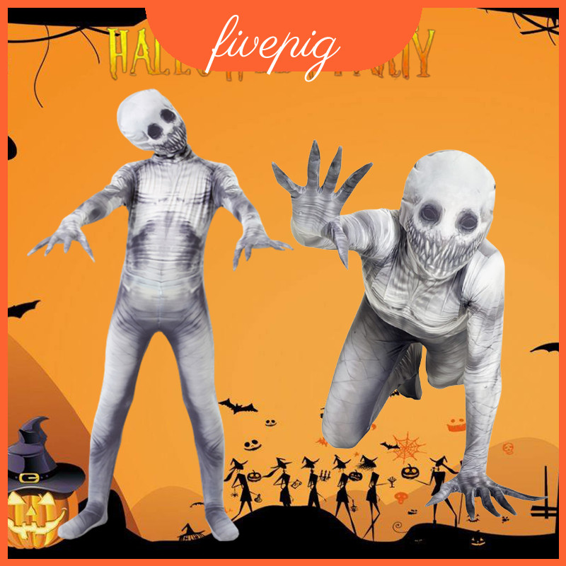 Scare ทุกคนพร้อม The Rake Morphsuit ชุดฮาโลวีนสําหรับเด็กและผู้ใหญ่