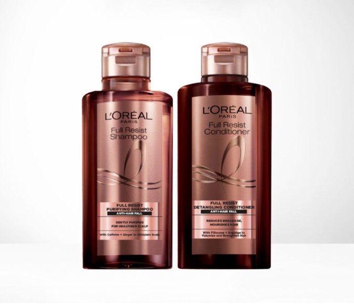 LOreal Elseve Full Resist Shampoo 100ML Loreal Anti Hair Loss Anti Dandruff Hair Fall Control Moi