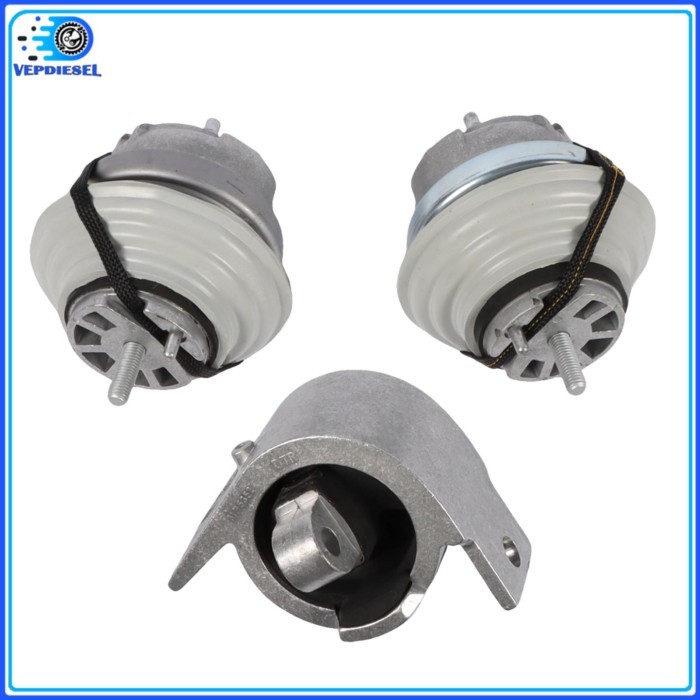 3pcs C2P17845 C2D38505 Engine Motor Mount L+R &Trans Mount Fits Jaguar XF XJ 2009-2013  4.2L  5.0L