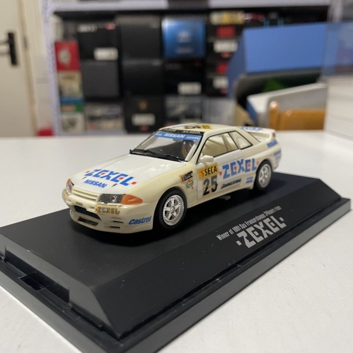 1: 43 ROSSO Nissan Skyline Nissan Skyline R32 GTR ZEXEL รถรุ่น