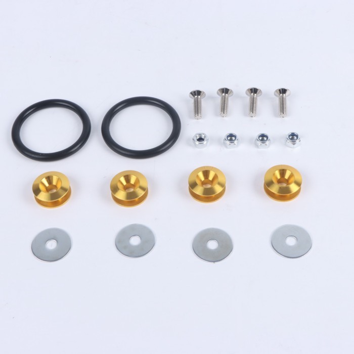 10pcs Universal Bumper Quick Release Fastener Kit For JDM All Cars