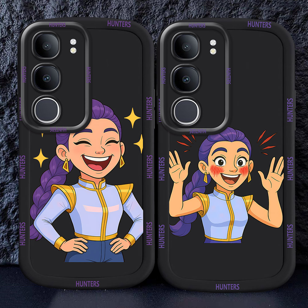 อ่อนนุ่มเคสโทรศัพท์หรับ VIVO Y29 V25 V50 Lite V25E 5G M34 Kpop Demon Hunters