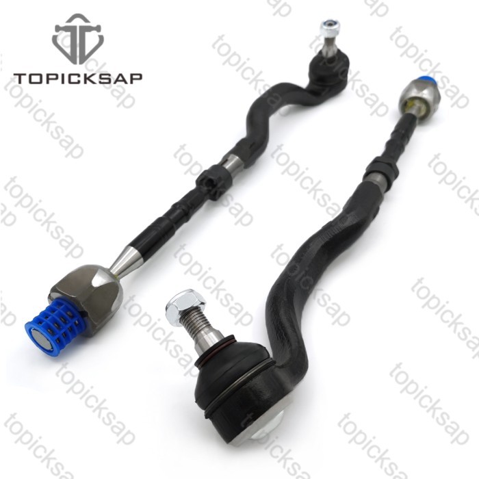 TOPICKSAP 2pcs Front Steering Tie Rod Head Assembly for BMW E46 325xi 330xi 3 Series 2001-2005 3210