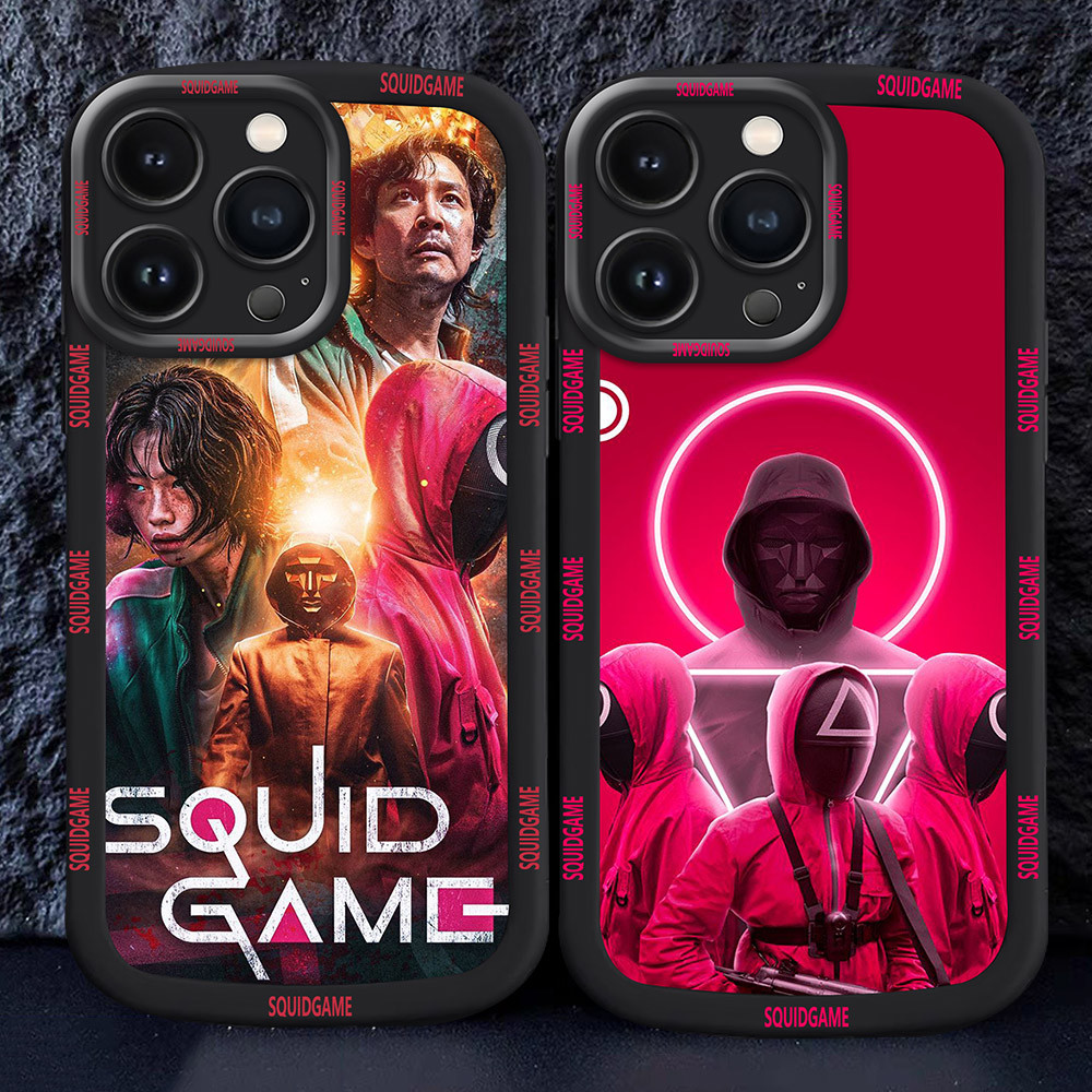 อ่อนนุ่มเคสโทรศัพท์หรับ iPhone 17 16 Plus Pro Max M30 Squid Game