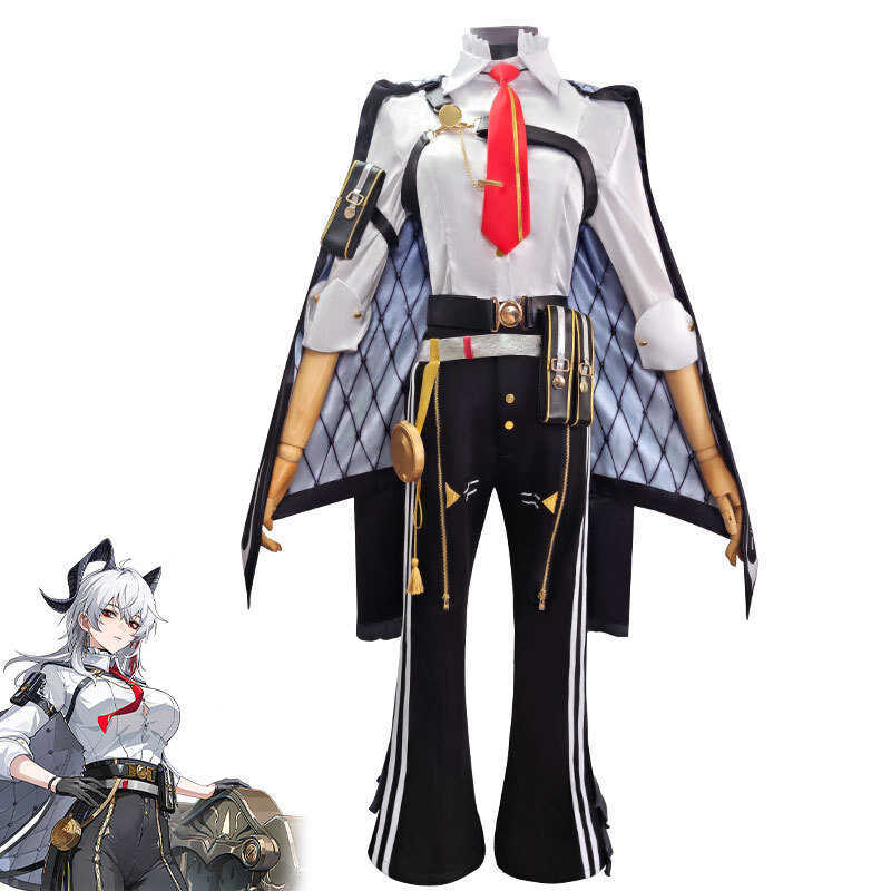 C Cos Wuthering Waves Zani Clothing Game Anime Cosplay Role-Playing Stage Play Convention Performan