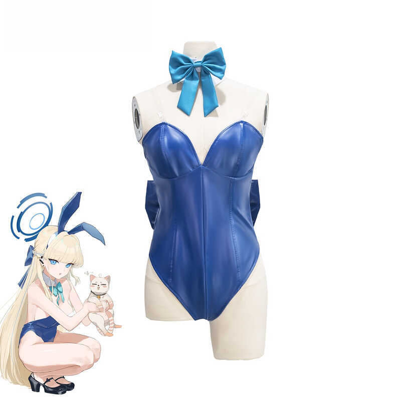 C Blue Archive Asuna B Girl Cosplay Costume Anime Game Character Rabbit Suit Suit Outfit For Women