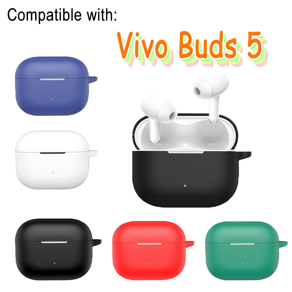 สําหรับ Vivo Buds 5 เคสหูฟัง Anti-Drop Anti-Scratch เกราะป้องกัน