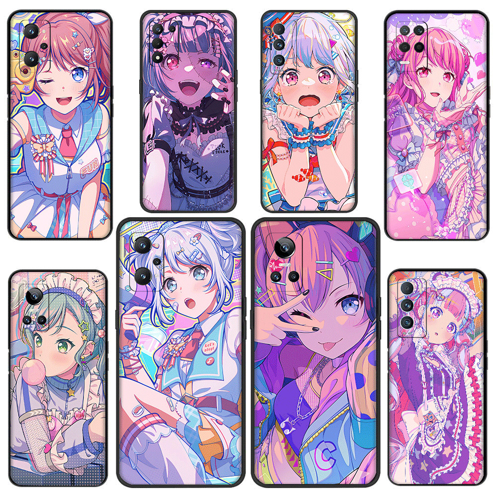 สําหรับRealme 12 + 13 หมายเหตุ 50 60 60X X Lite XT V13 V23 GT neo 3 GT2 pro TPUสีดําเคสโทรศัพท์นุ่มฝ