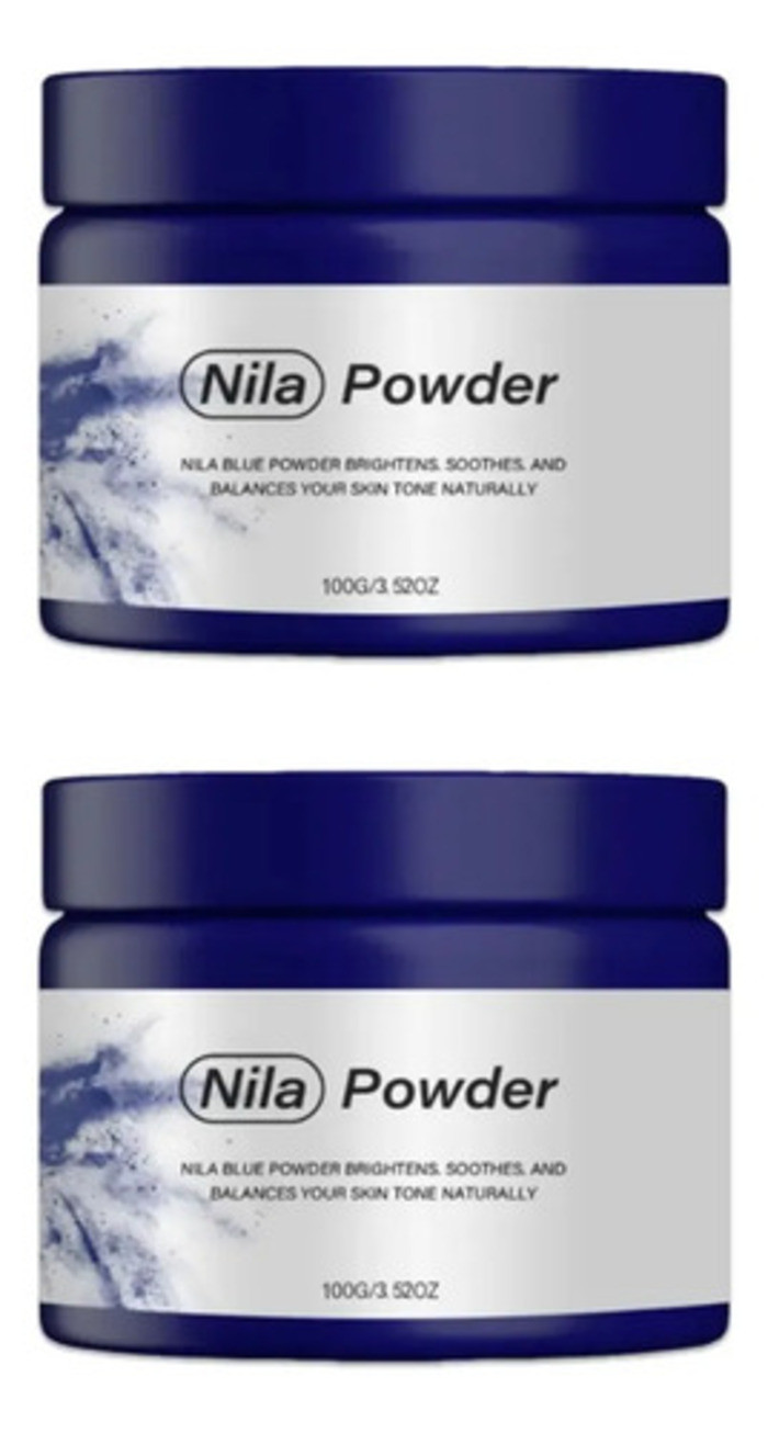 Ss Moroccan Nila Blue Powder For Skin Care K ae4