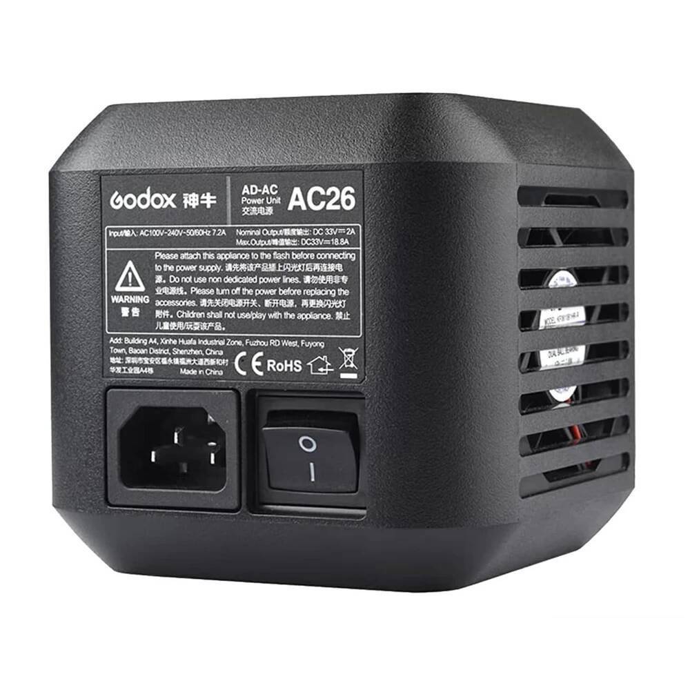 อะแดปเตอร์ Godox AC-26 สําหรับ Godox AD600Pro AD600 Pro II