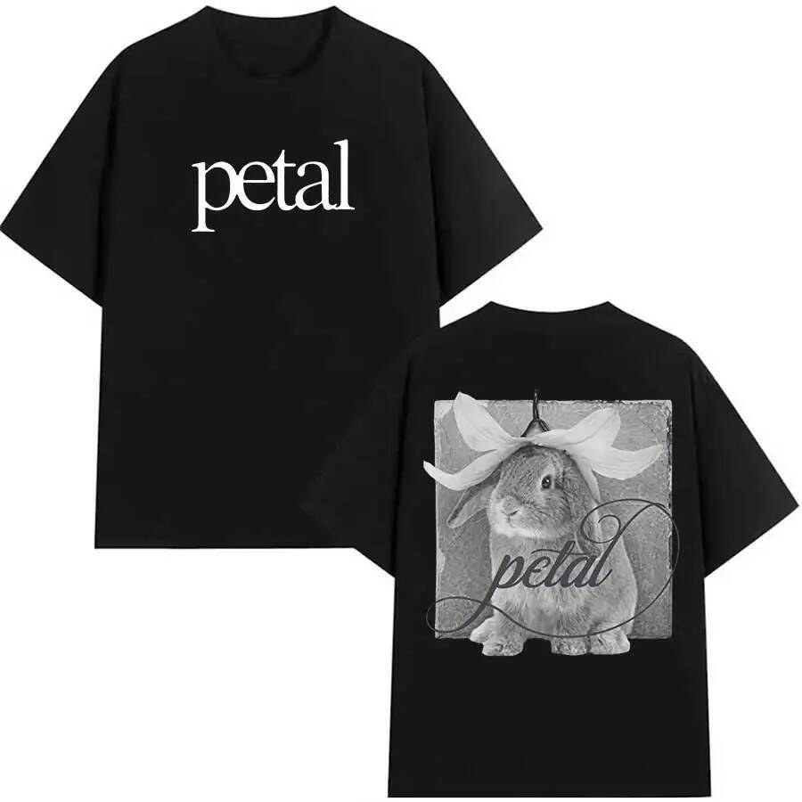 Ariana Grande Petal เสื้อยืดสําหรับผู้ชายผู้หญิงเสื้อยืดผ้าฝ้าย 100% ถึงเสื้อแขนสั้นฮิปฮอป AG4