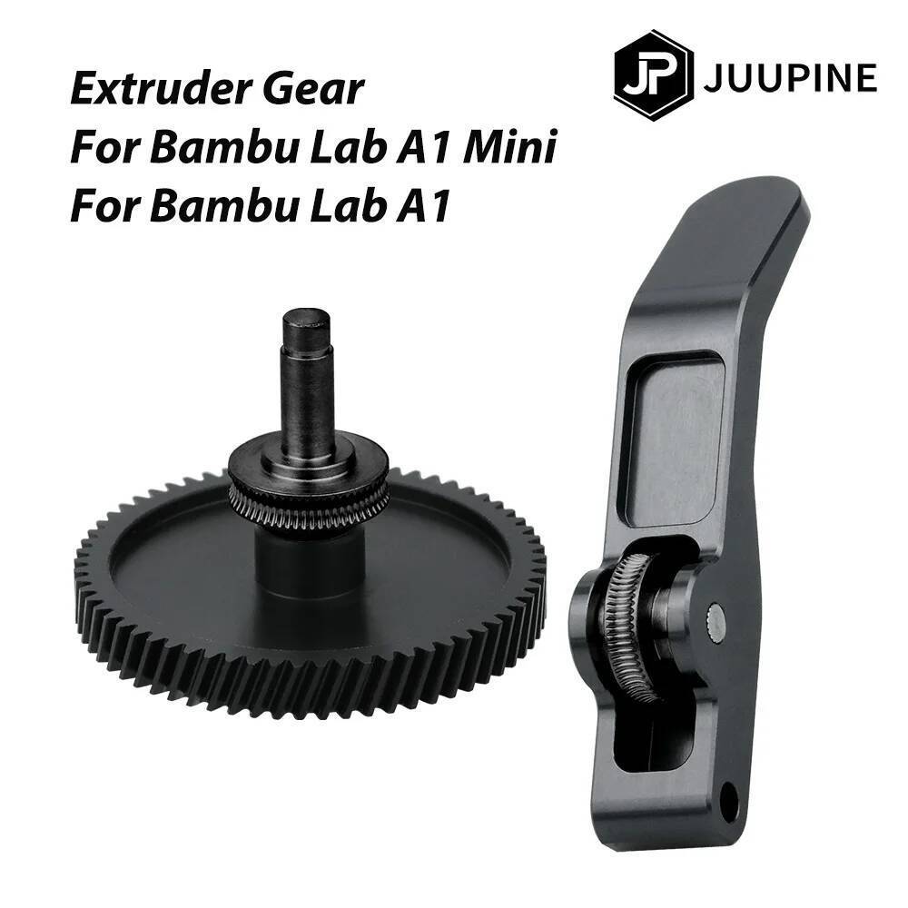 สําหรับBambu Lab A1 Mini Extruderเกียร์เหล็กชุบแข็งCNC POM NANOCOATEDคุณภาพสูงสําหรับBambulab A1 Min