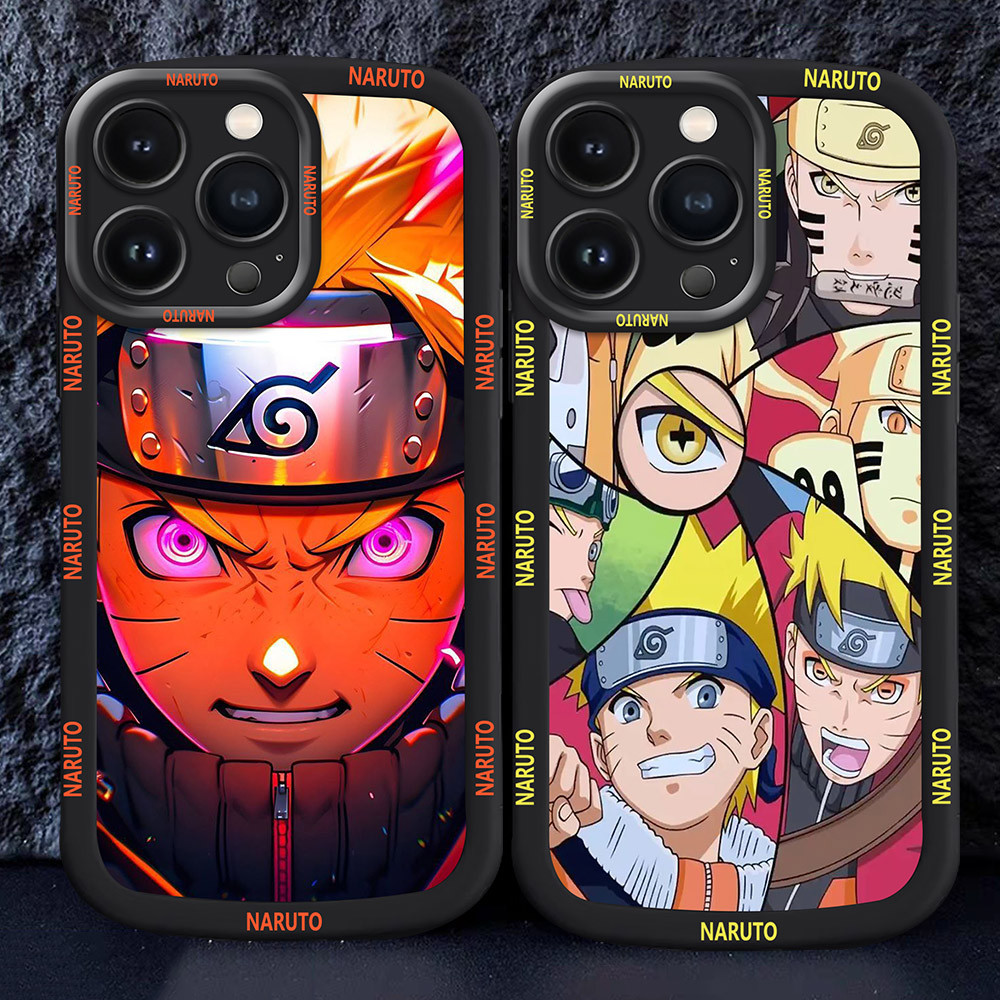อ่อนนุ่มเคสโทรศัพท์หรับ iPhone 15 14 Plus Pro Max M25 Uzumaki Naruto
