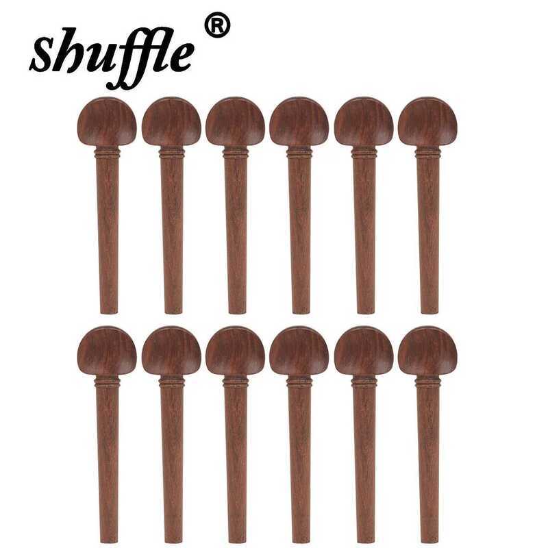 C 12Pcs Udder String Spools Reood Oud Pegs Stringed Musical Instrument Parts Oud Peg Repair Mainten