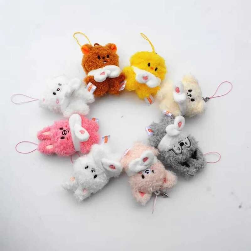 C Staykids SKZ Mini Keychain Pendant New Skzoo FM Field Week 5Cm Plush Cartoon Cute Pendant Childre