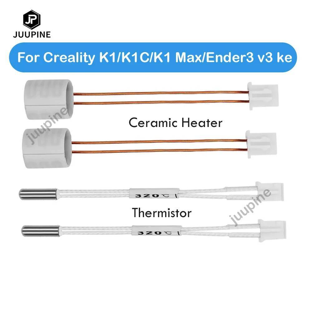 สําหรับ Creality K1 เซรามิคเครื่องทําความร้อน K1 Max Hotend เซรามิคความร้อน 24V 60W ความร้อน Conduct