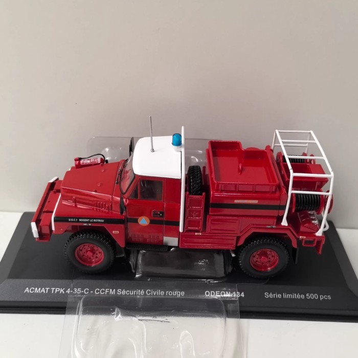 ODEON 1/43 ACMAT TPK 4-35-C CCFM รถดับเพลิงรุ่นโลหะผสมจัดส่งฟรี SF 3L