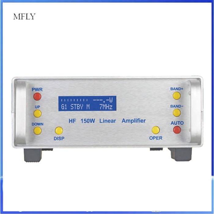 Transceivers Frequency Band Switch Gain 150W HF Power Amplifier 0.5-30Mhz Half Duplex for FM AM SSB