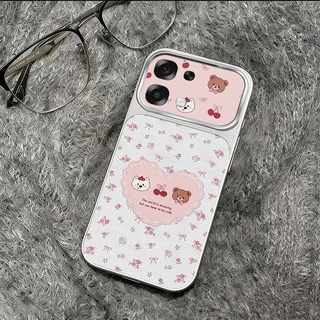เหมาะสําหรับ OPPO A6 PRO 4G 5G F31 5G เคสโทรศัพท์การออกแบบใหม่รักหมีโบว์กันกระแทก soft Case TPDT20
