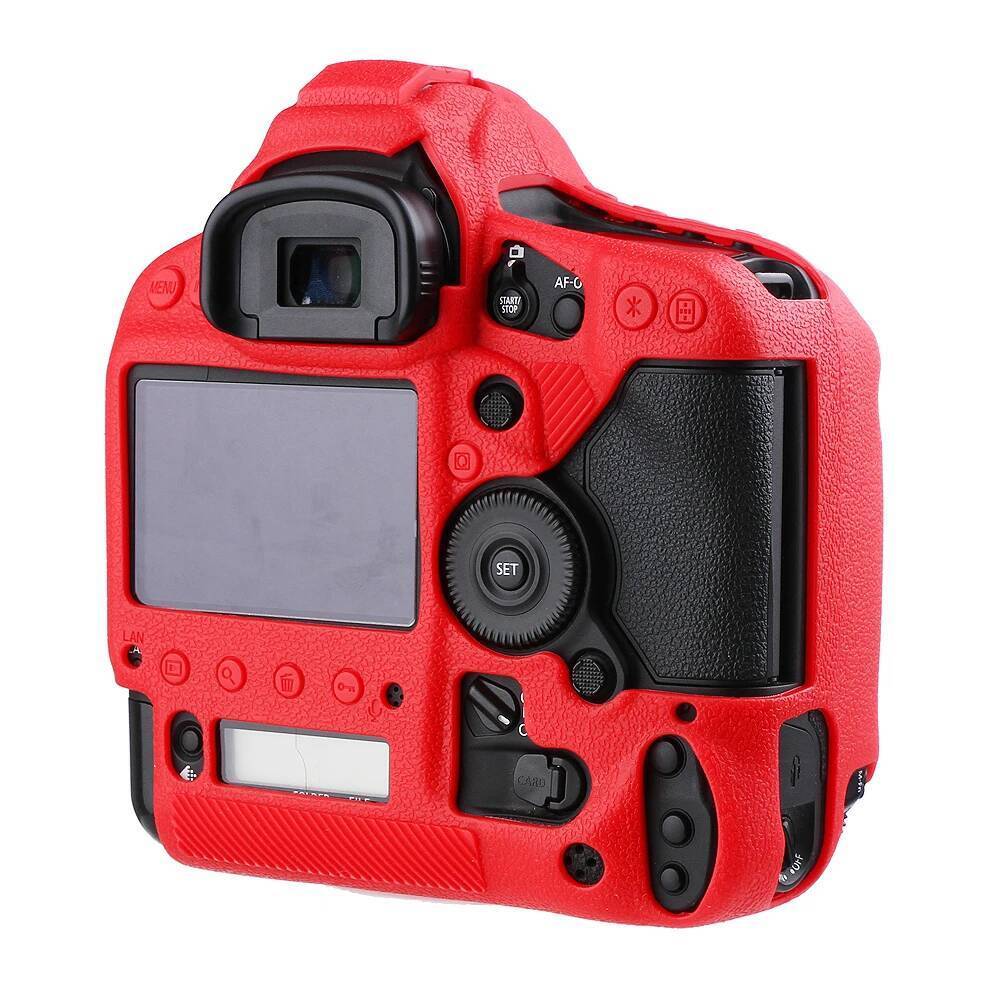 ยางซิลิโคนอ่อนกล้องป้องกันกรณีผิวสําหรับ Canon 1DX II 1DX Mark II III 1DX III กระเป๋ากล้อง protector