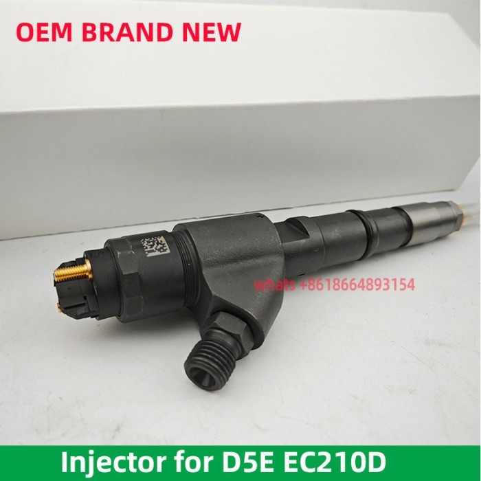 New Fuel Injector VOE20798114 for Volvo Engine D5E D6D D7D D7E TAD750VE Excavator EC200D EC210D EC2