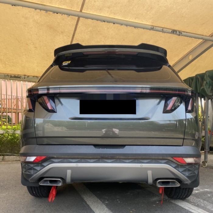 Car trunk spoiler rear spoiler exterior modification parts For Hyundai Tucson NX4 2021 2022 2023 20