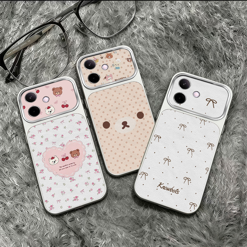 เหมาะสําหรับเคสโทรศัพท์ OPPO A5 PRO ดีไซน์ใหม่รักหมีโบว์กันกระแทก soft Case TPDT20