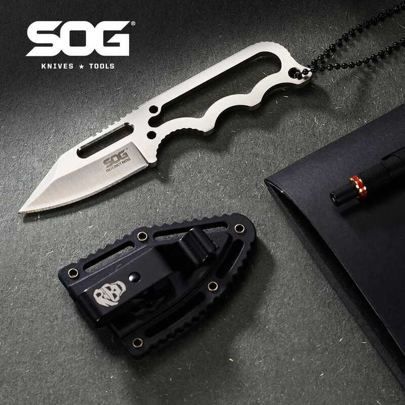 C SOG INSTINCT MINI Pocket Knife Portable EDC Knives Outdoor Naturehike Hand Tools Camping Equipmen