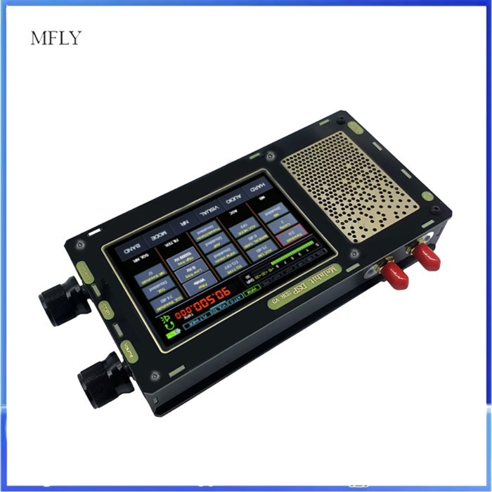 V3 Malachite Radio Dual Antenna Latest Version 1.10C 1.10D Malahit-DSP Stereo Portable 3rd Version