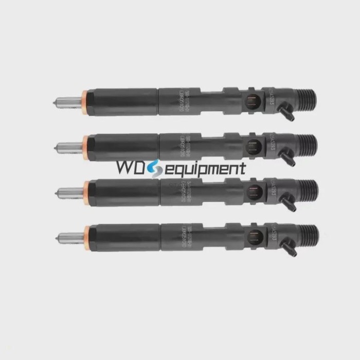 4Pcs Fuel injector EJBR05101D 28232251 For Renault Clio Kangoo Nissan Dacia 1.5DCI K9K 8200815416