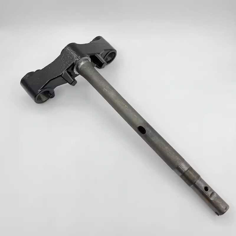 เหมาะสําหรับ Ruimeng คอลัมน์พวงมาลัย QS125T-4-4B-4C-5A Lower Link แผ่นคอลัมน์ QS125T-6 ด้านหน้าส้อมพ