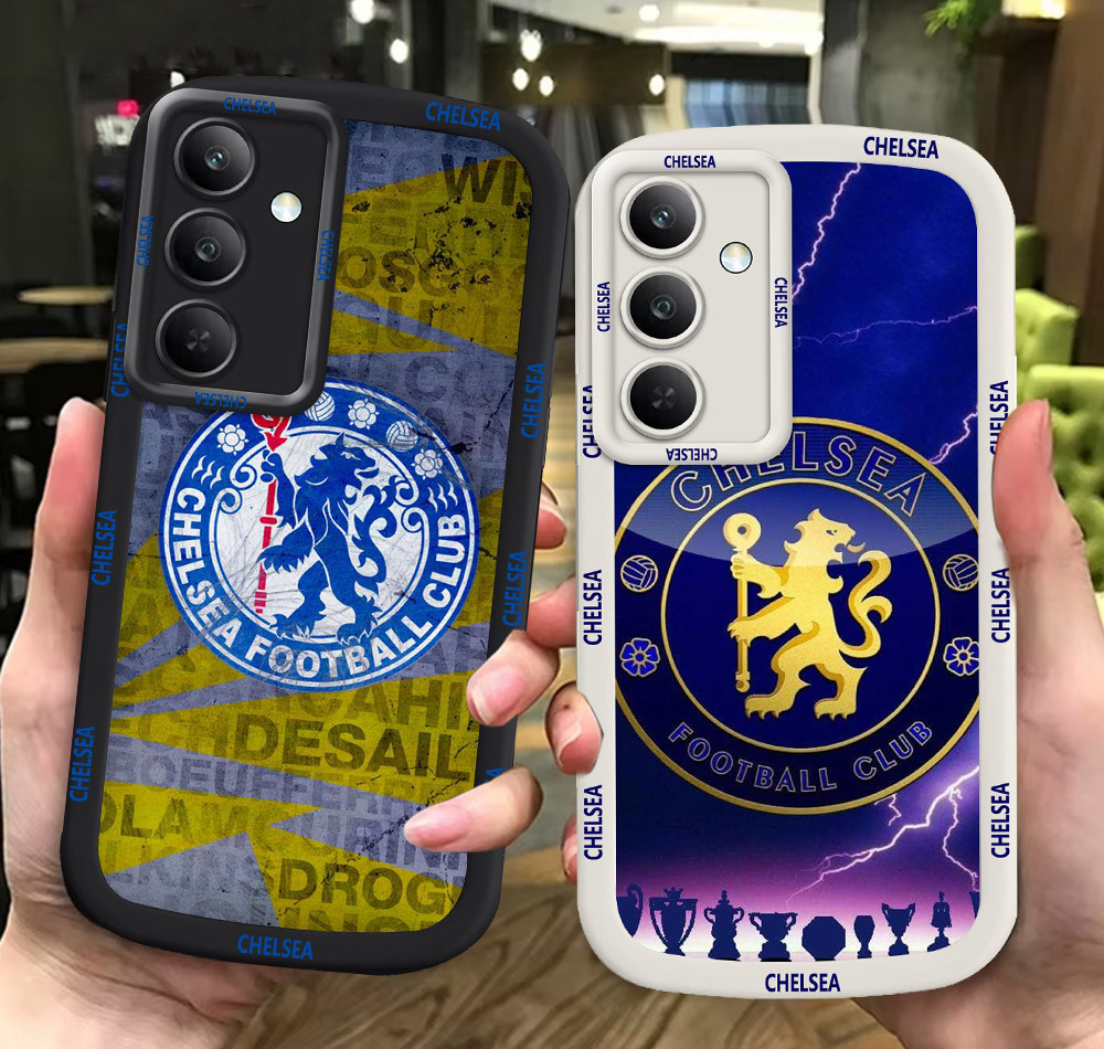 G47 CFC football fc ขาวดำเคสโทรศัพท์หรับ Samsung A56 S24 A25 S25 S22 A36 Ultra Plus 5G ปก
