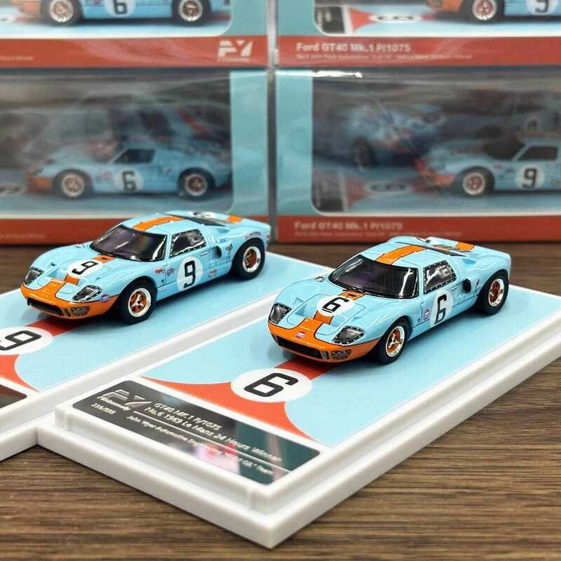 C Findclassically 1:64 Gt40 MK I Le Mans 24 Hours Winner Diecast Model Car