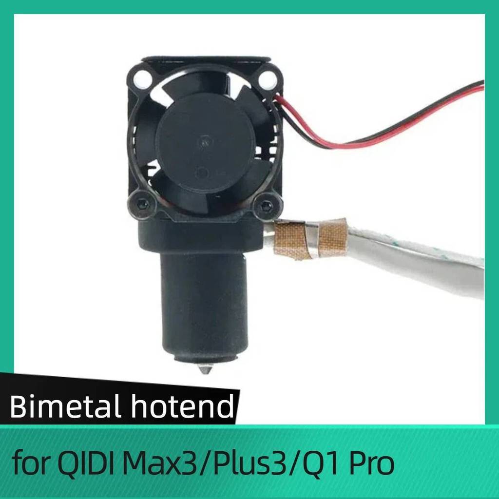 สําหรับ Tech Q1-Pro Bimetal Hot End สําหรับ QIDI Q1 Pro 3D เครื่องพิมพ์อะไหล่ QIDI Plus3 Hotend สําห