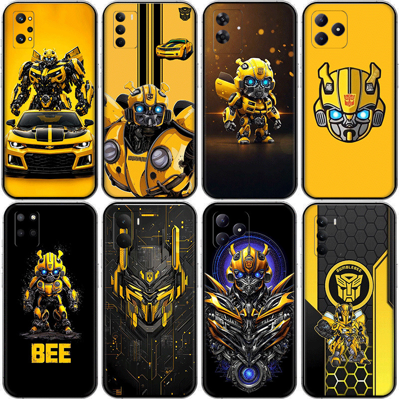 สําหรับRealme 3 Pro 5i 5 s 8 Pro Q 6i 7iความเข้ากันได้เคสโทรศัพท์TPUเคสนิ่มฝาครอบป้องกันBumb Transfo