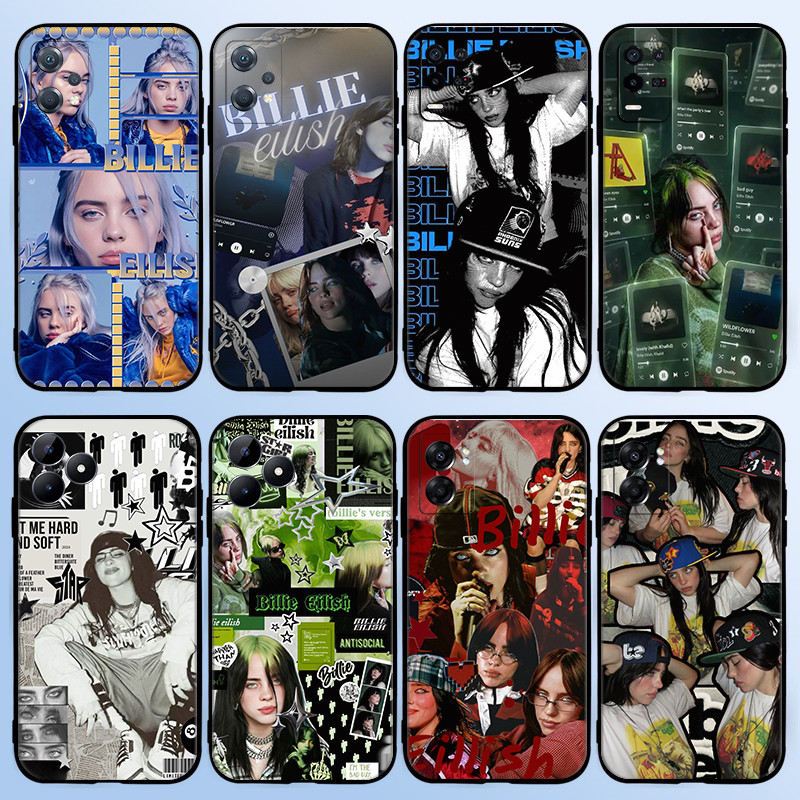 สําหรับRealme Narzo 70X N65 GT neo 3T P1 C85 C75x C75 C71 15X Billie Eilish 6Y11 Soft TPUซิลิโคนเคสโ