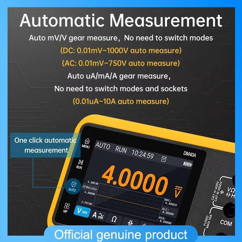 ALIENTEK DM40 3 in 1 50M อัตราตัวอย่างแรงดันไฟฟ้าไดโอดมือถือเครื่องมือยานยนต์ดิจิตอลออสซิลโลสโคปมัลต