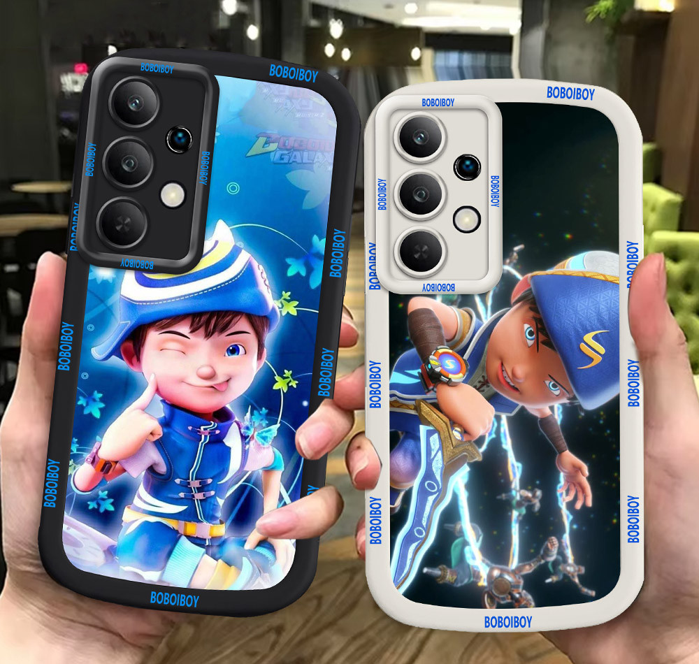 G69 BoBoiBoy ขาวดำเคสโทรศัพท์หรับ Samsung FE A22 S23 S21 Plus Ultra ปก