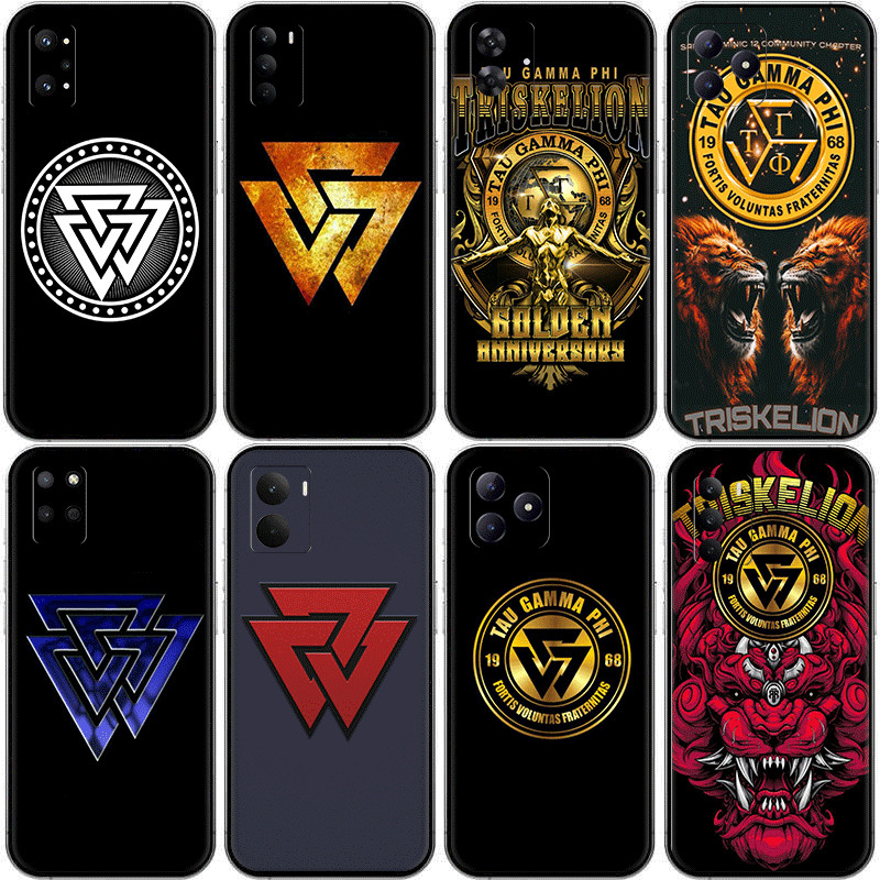 Creative กรณีออกแบบ cool triskelion hk5 สําหรับ Realme 8S 8i 9i 9 10 Pro Plus 12X ความเข้ากันได้ TPU