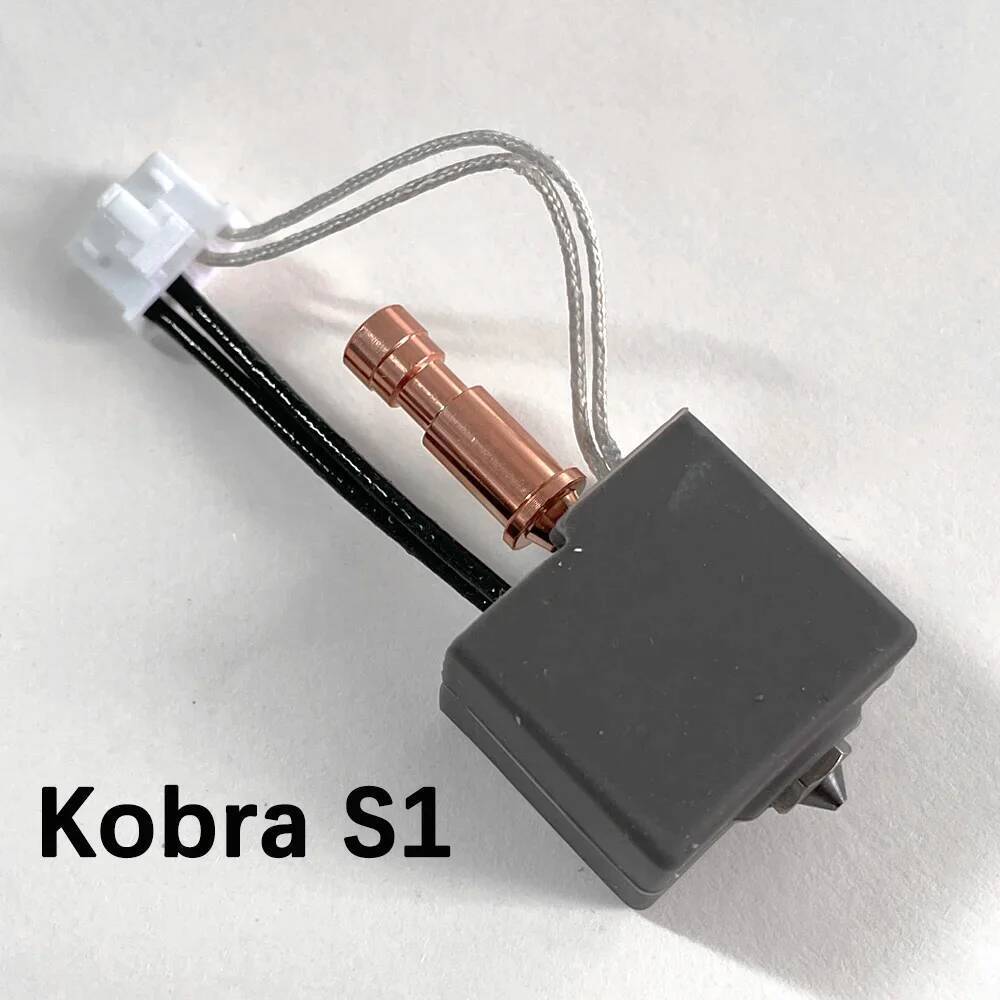 สําหรับ Anycubic Kobra S1 Hotend อัพเกรดโลหะทั้งหมดไม่มี Ptfe Hot End Bi คอโลหะ 0.4 หัวฉีด Kobra S1 