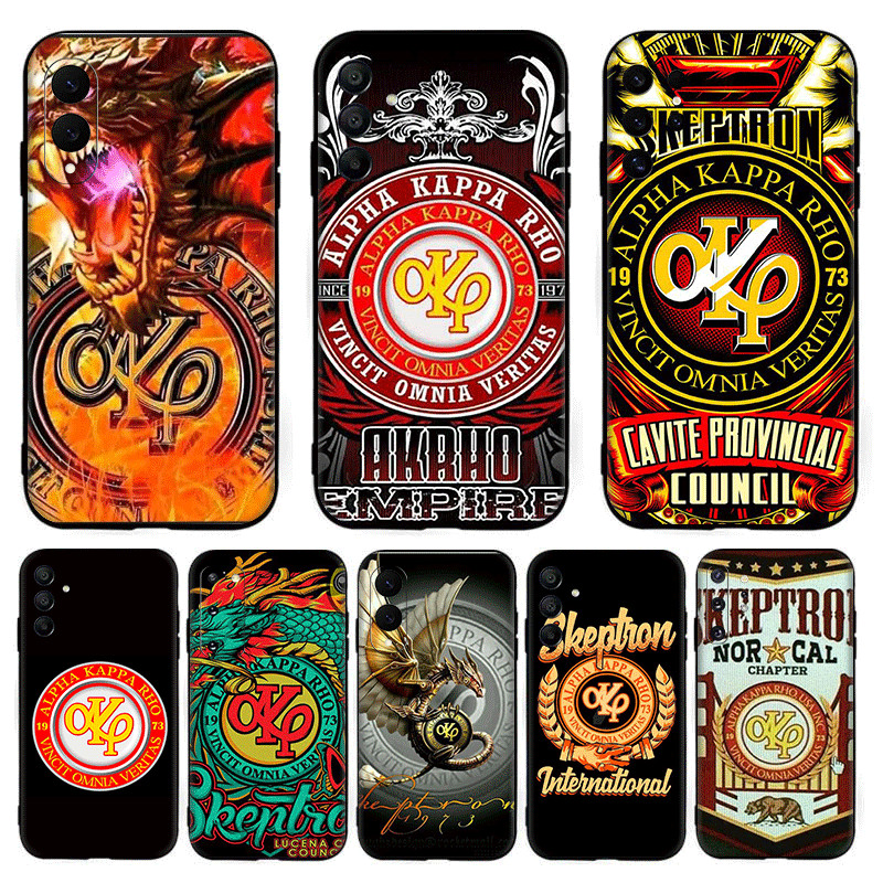 การออกแบบประณีต Alpha Kappa Rho tk 9 สําหรับ Samsung S20 Plus Lite Fe S21 Ultra S23 FE S24 ความเข้าก