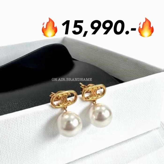 New celine earrings ต่างหู รุ่นมุก น่ารักมาก