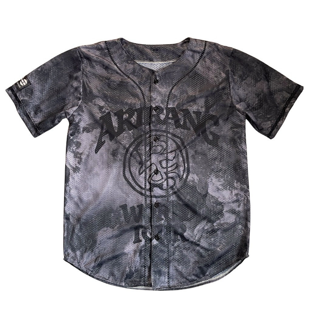 Free ที่กําหนดเองชื่อและหมายเลขBTS WORLD Tour สไตล์เบสบอล Jersey Arirang Fanmade K-Pop Concert Jersey Drifit พรีเมี่ยมเกาหลีสําหรับ ARMY COD