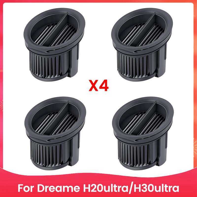 VELO อุปกรณ์เสริมตัวกรอง 4 ชิ้นสําหรับหุ่นยนต์ดูดฝุ่น H20Ultra H30Ultra เพื่อให้ทําความสะอาดบ้าน เวโ