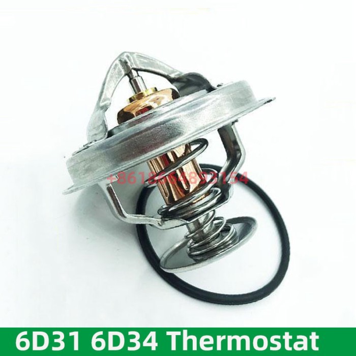 For Mitsubishi 6D31 6D34 Thermostat Engine KOBELCO SK 200 230 250-3-5 -6 Thermostat high quality du